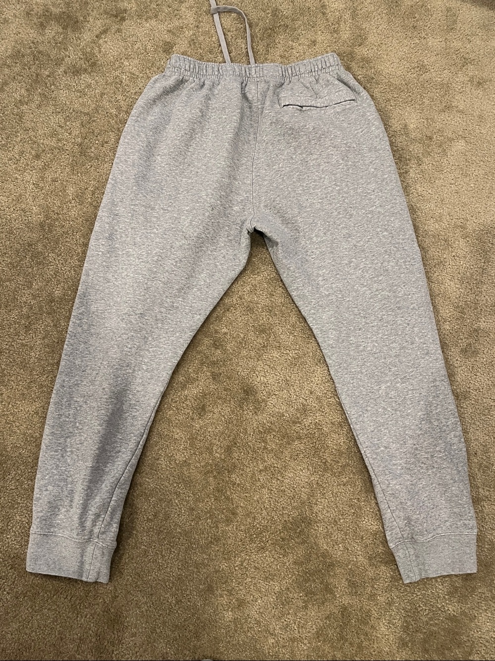 Nike Jogger Sweatpants Womens Size M Gray Gym Teen Comfy Nice Cond - Picture 7 of 10